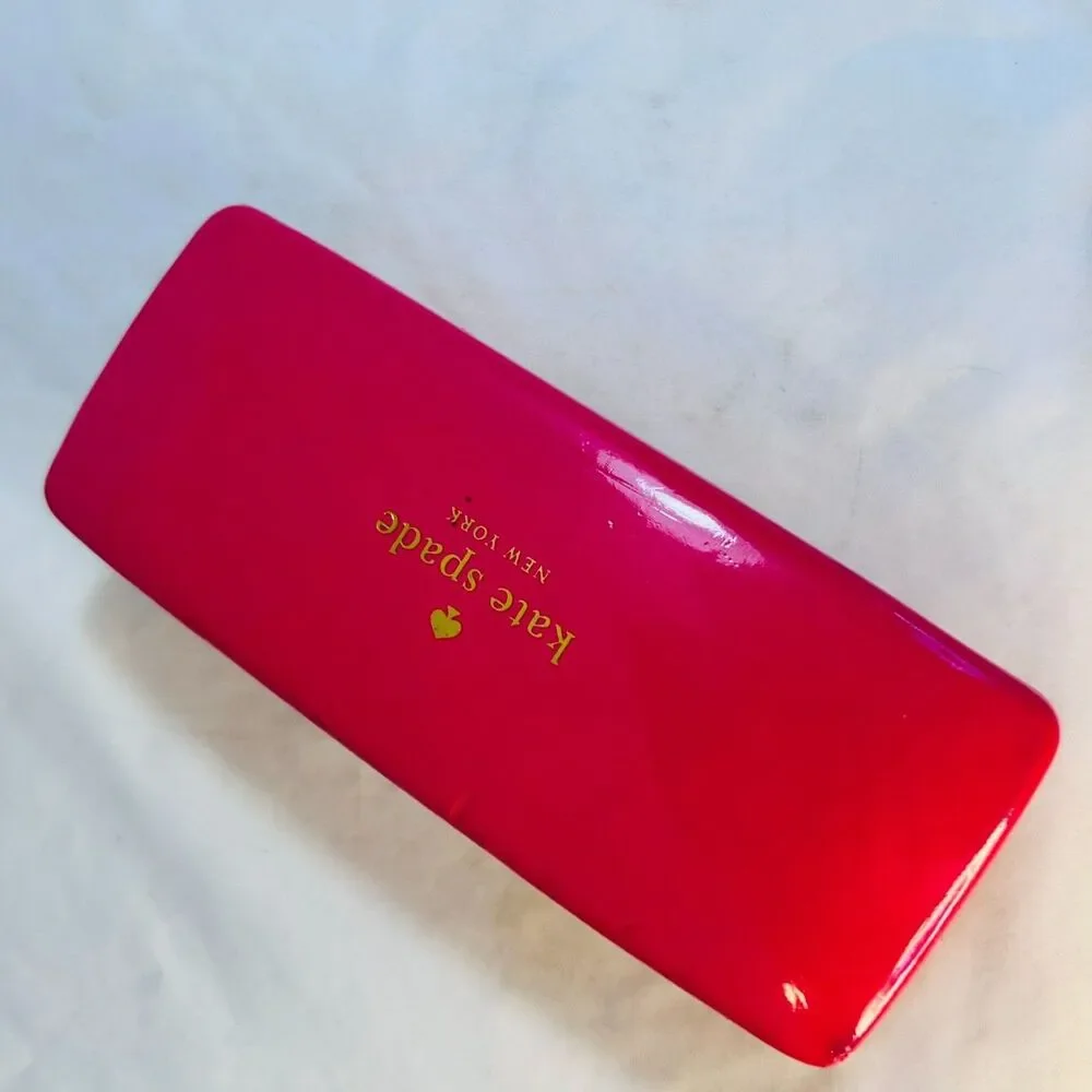 #8338 KATE SPADE PINK CLAM EYEGLASSES CASE